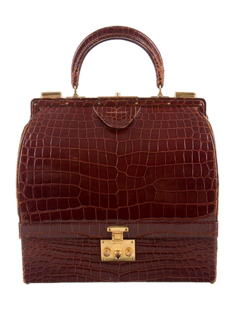 hermes crocodile bag replica|vintage Hermes crocodile bag.